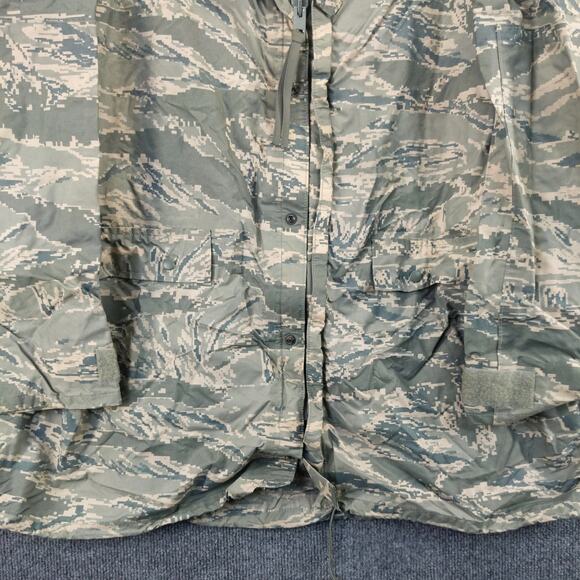 U.S. Army Improved Rainsuit Parka Jacket Mens Size M Green Digital Camo - Picture 8 of 15
